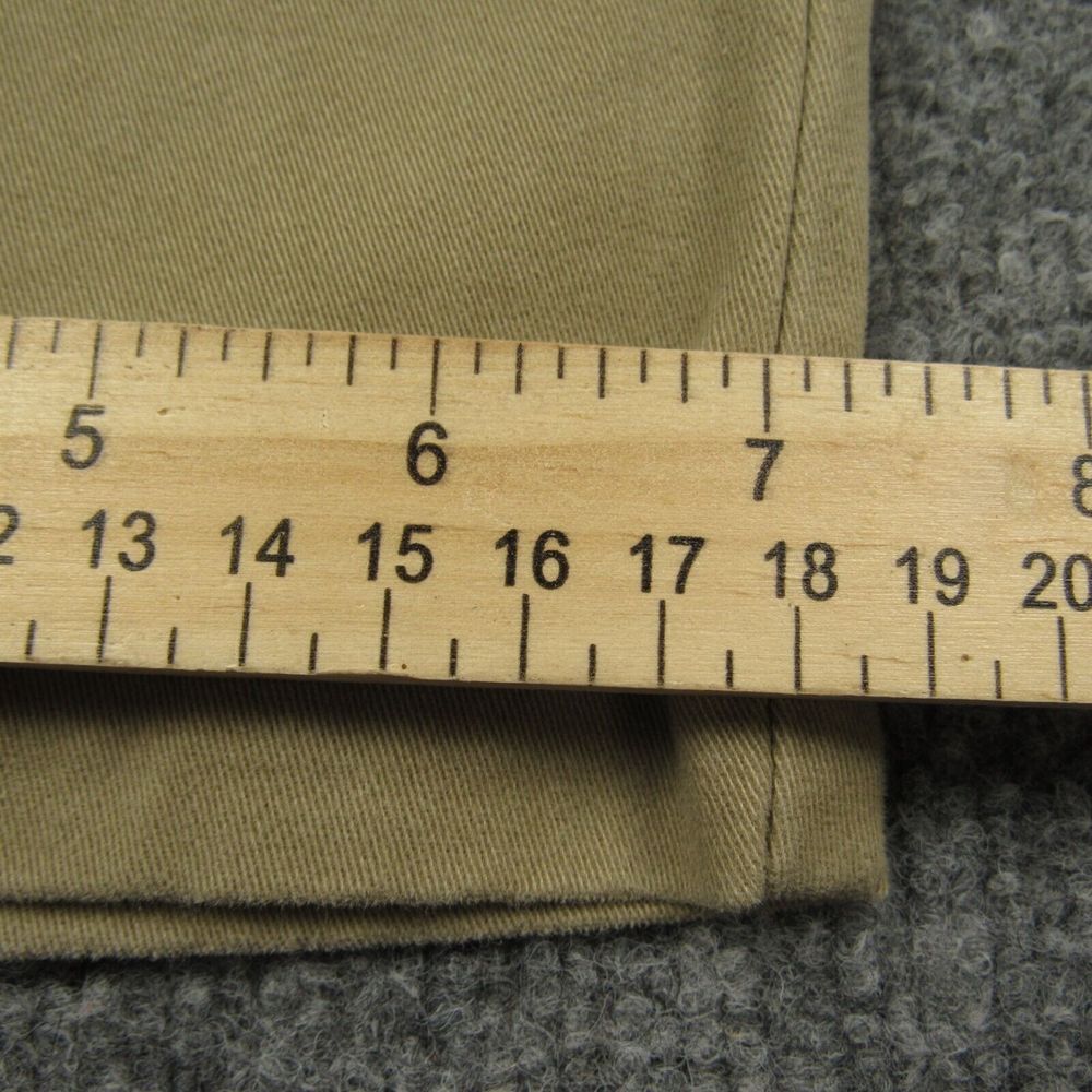 Lee Pants 33x30 Extreme Motion MVP Khaki‎ Beige Straight Chino Extreme Comfort - Picture 8 of 10